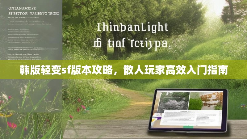 韩版轻变sf版本攻略，散人玩家高效入门指南