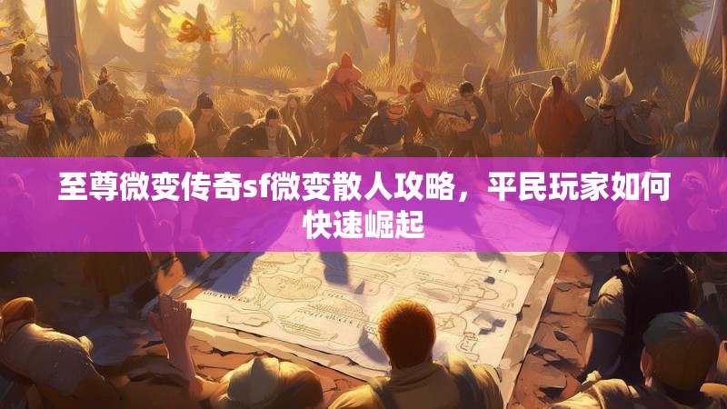 至尊微变传奇sf微变散人攻略，平民玩家如何快速崛起