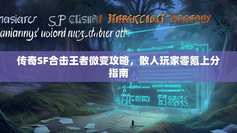 传奇SF合击王者微变攻略，散人玩家零氪上分指南