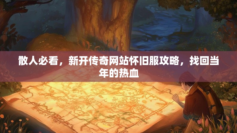 散人必看，新开传奇网站怀旧服攻略，找回当年的热血