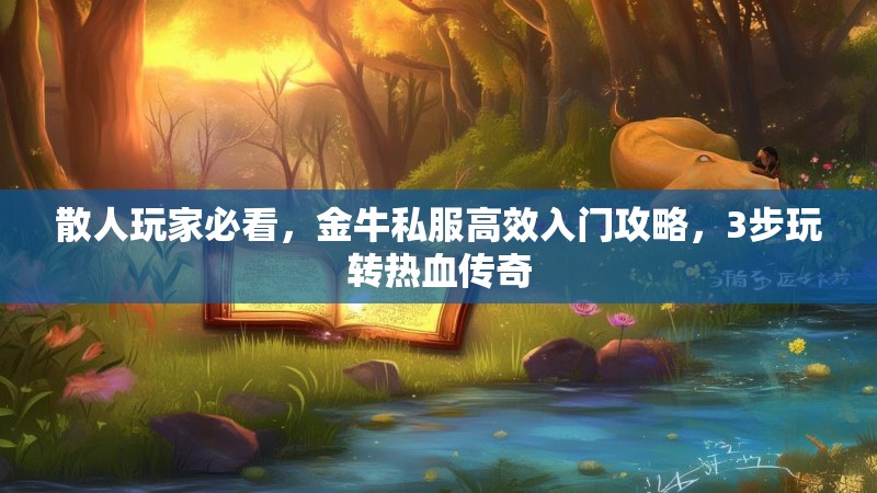 散人玩家必看，金牛私服高效入门攻略，3步玩转热血传奇