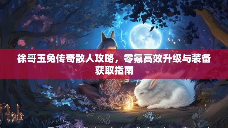 徐哥玉兔传奇散人攻略，零氪高效升级与装备获取指南