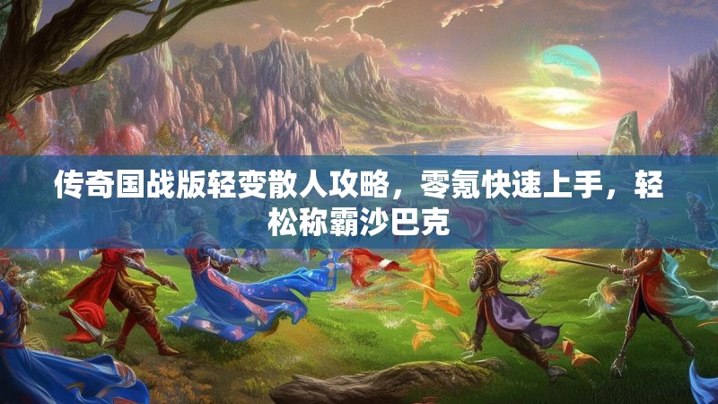 传奇国战版轻变散人攻略，零氪快速上手，轻松称霸沙巴克