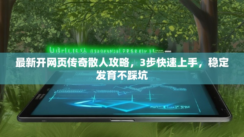 最新开网页传奇散人攻略，3步快速上手，稳定发育不踩坑