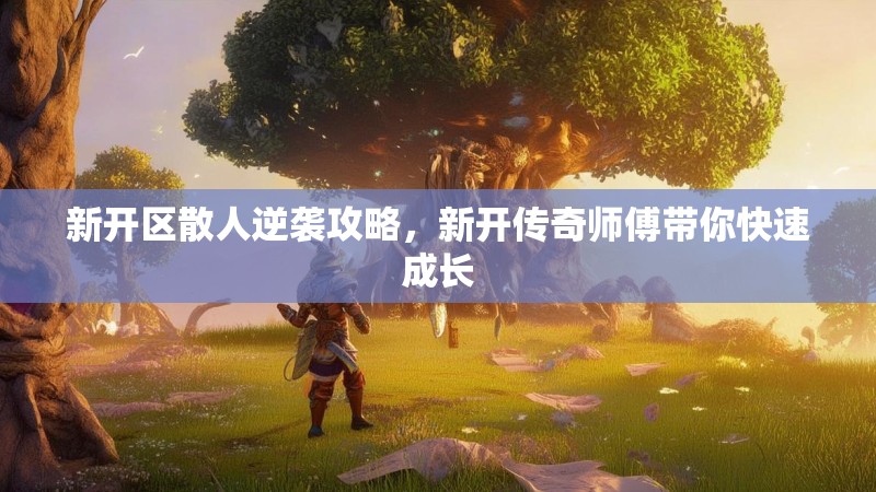 新开区散人逆袭攻略，新开传奇师傅带你快速成长