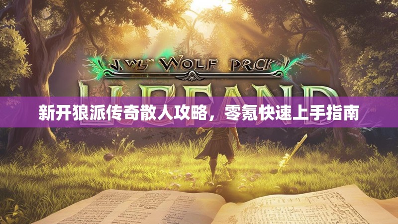 新开狼派传奇散人攻略，零氪快速上手指南