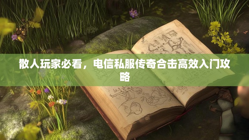 散人玩家必看，电信私服传奇合击高效入门攻略