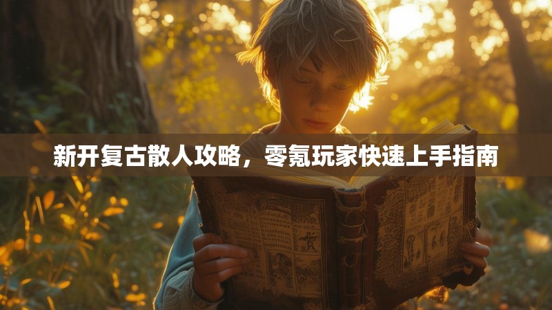 新开复古散人攻略，零氪玩家快速上手指南