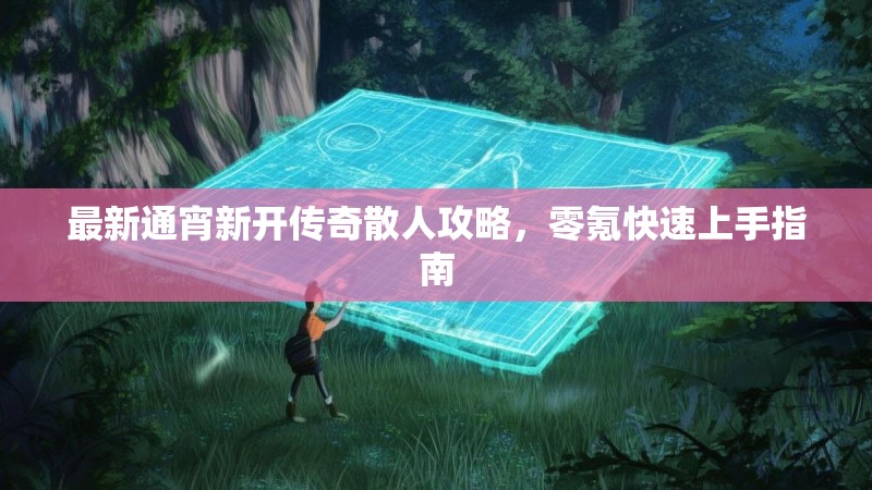 最新通宵新开传奇散人攻略，零氪快速上手指南