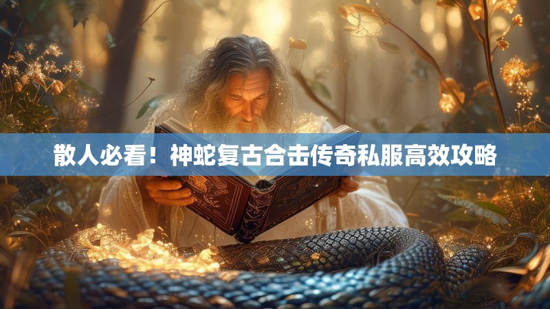 散人必看！神蛇复古合击传奇私服高效攻略