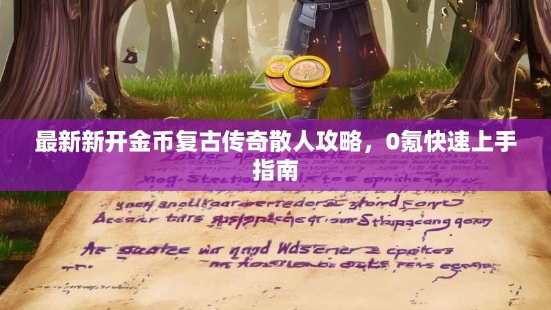 最新新开金币复古传奇散人攻略，0氪快速上手指南