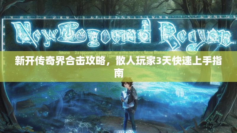 新开传奇界合击攻略，散人玩家3天快速上手指南