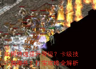 如何快速提升等级？卡级技巧有哪些？打宝攻略全解析