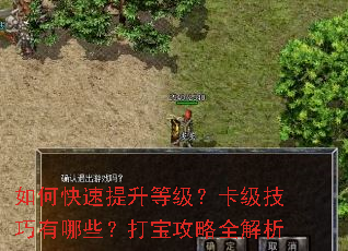 如何快速提升等级？卡级技巧有哪些？打宝攻略全解析