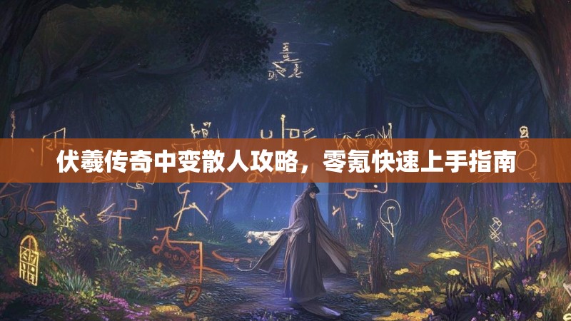 伏羲传奇中变散人攻略，零氪快速上手指南