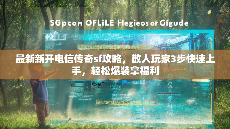 最新新开电信传奇sf攻略，散人玩家3步快速上手，轻松爆装拿福利