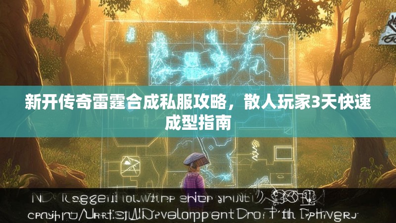 新开传奇雷霆合成私服攻略，散人玩家3天快速成型指南