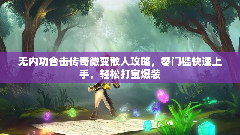 无内功合击传奇微变散人攻略，零门槛快速上手，轻松打宝爆装
